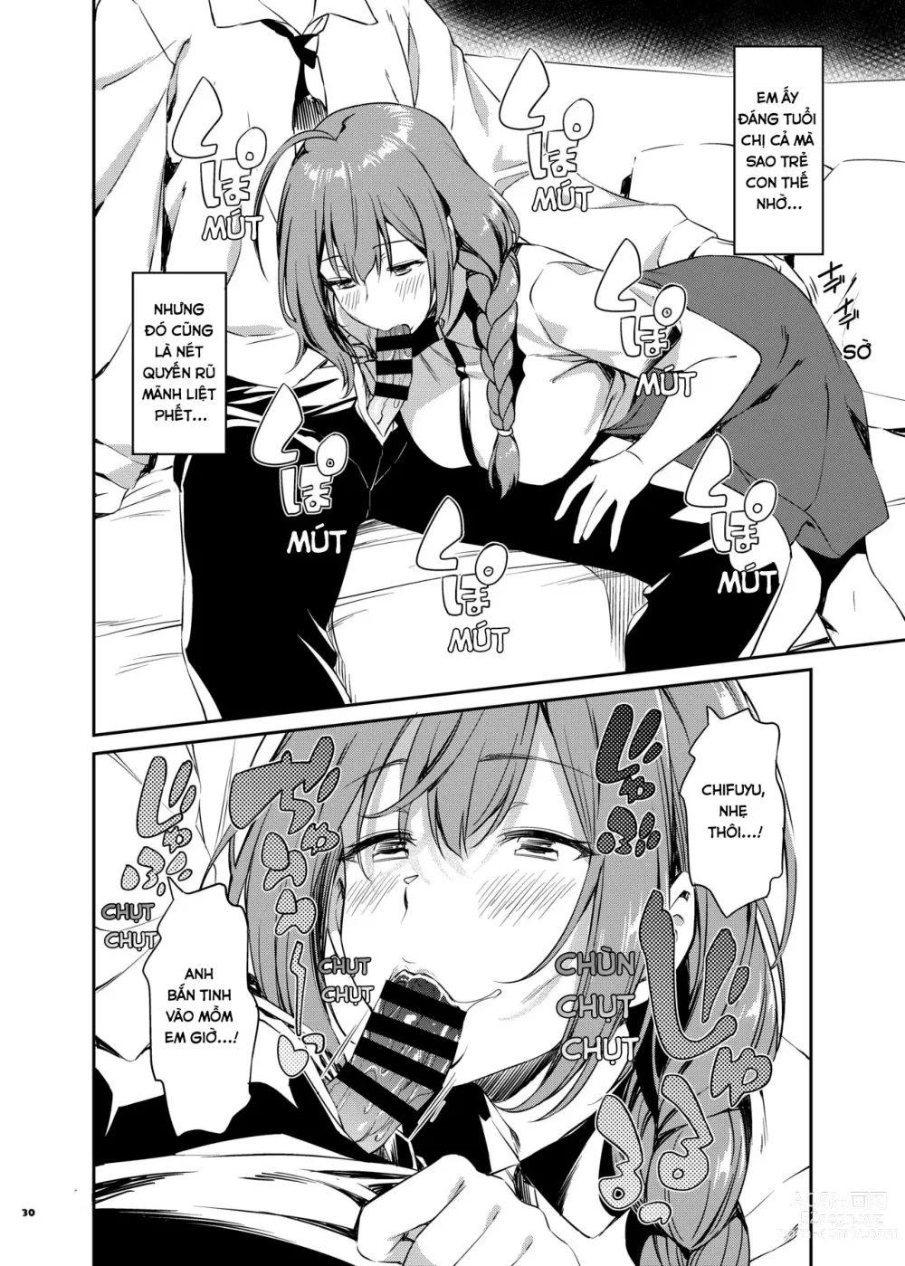 Page 32 of doujinshi ShinyM@S Icha Love Ero Goudou SWEET COLORS