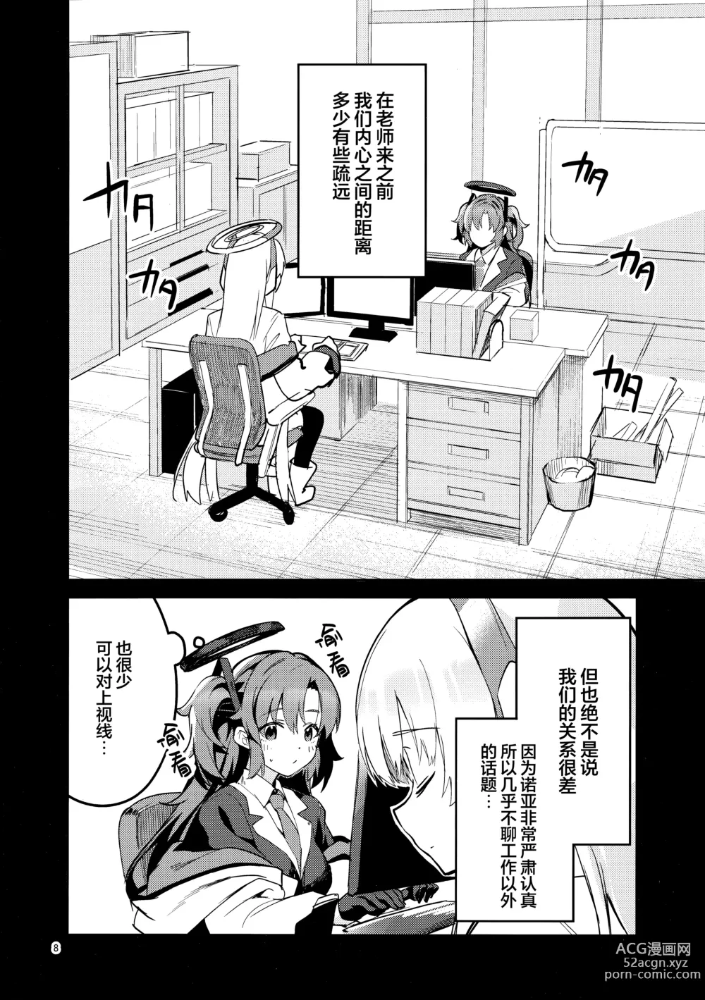 Page 8 of doujinshi 不会再放手的学生