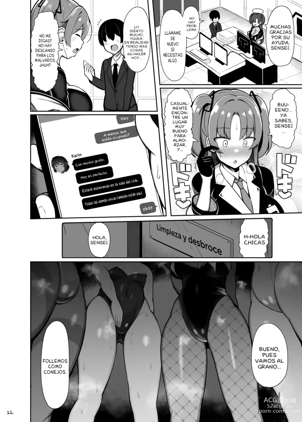 Page 21 of doujinshi Follando como Conejos