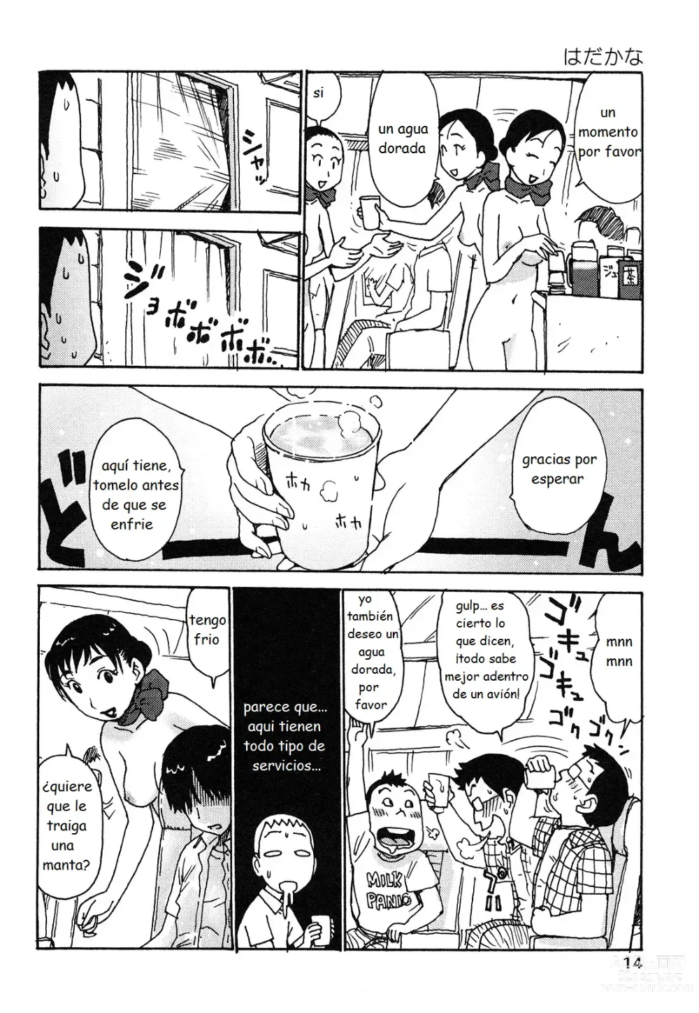 Page 4 of manga Hadaka na Stewardess