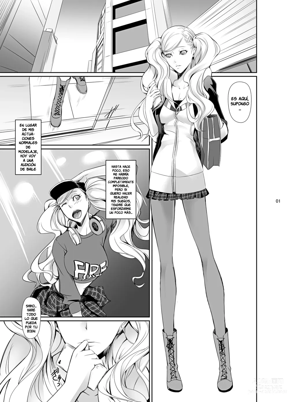 Page 2 of doujinshi Rise Anne