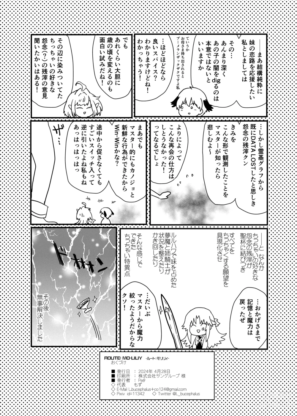 Page 23 of doujinshi ROUTE:MO Liliy