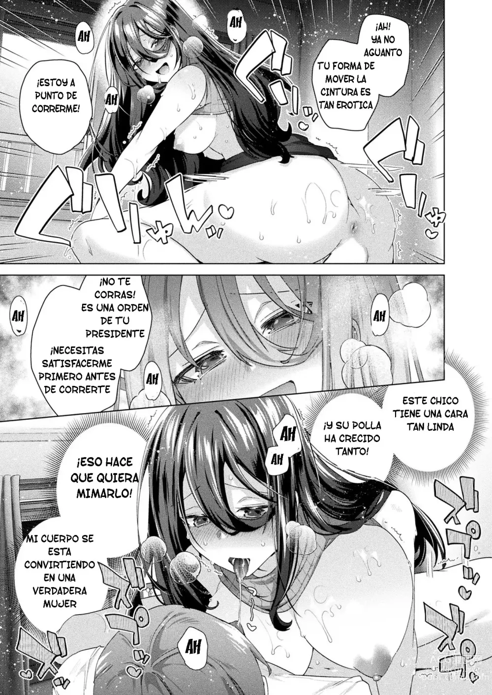 Page 11 of manga TS President Ch. 3