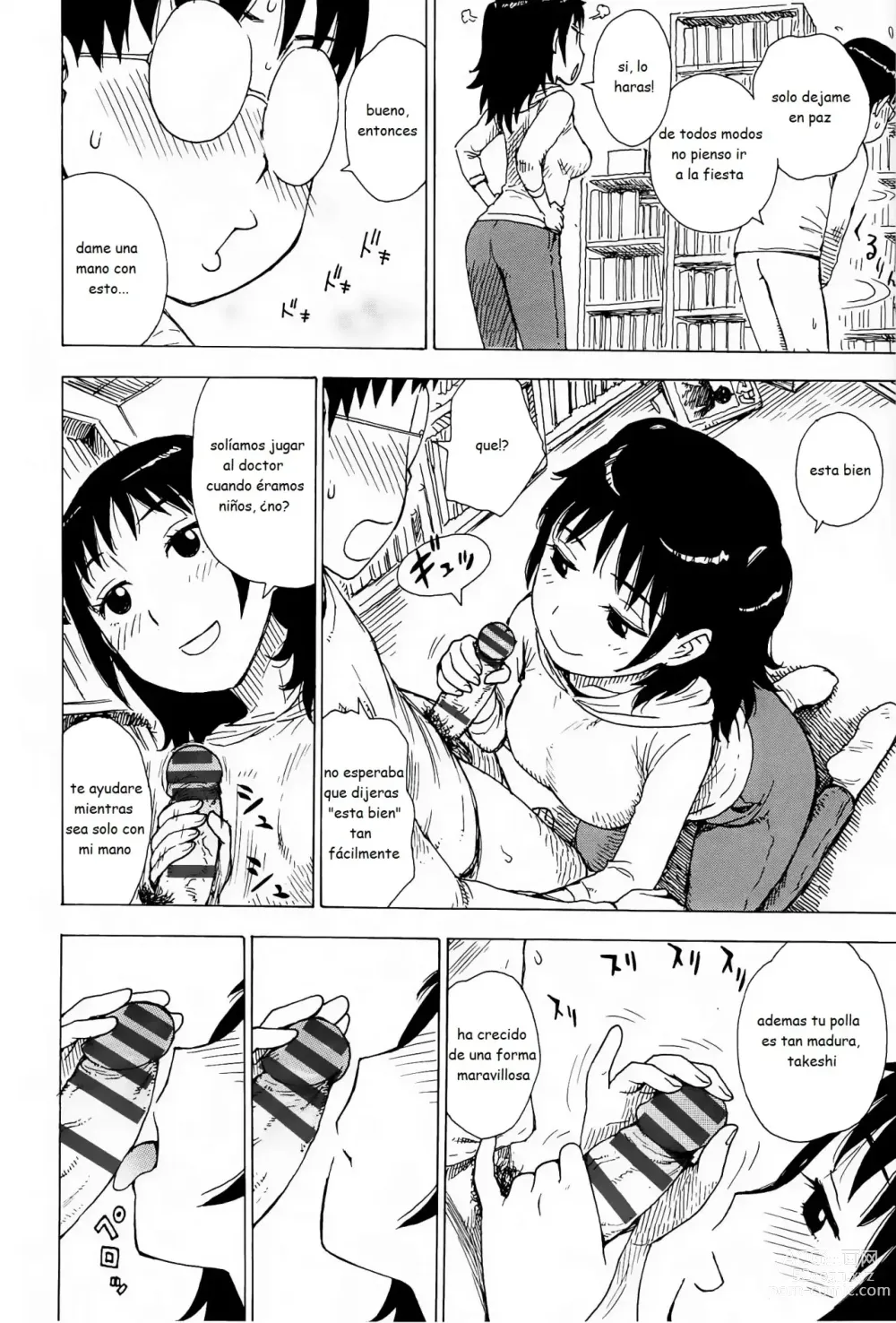 Page 8 of manga Hanamidare