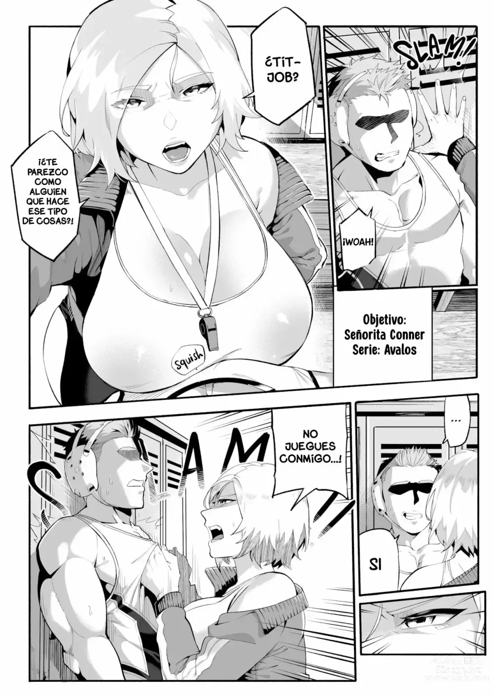 Page 8 of doujinshi Preguntándole al universo de WaifuSplit por un titjob*