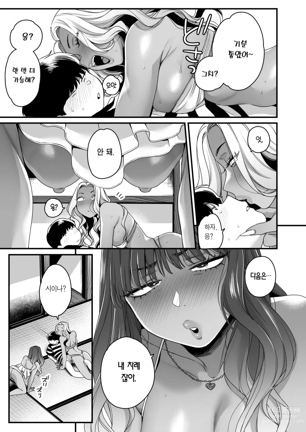 Page 60 of doujinshi 여름과 바다와 갸루×2