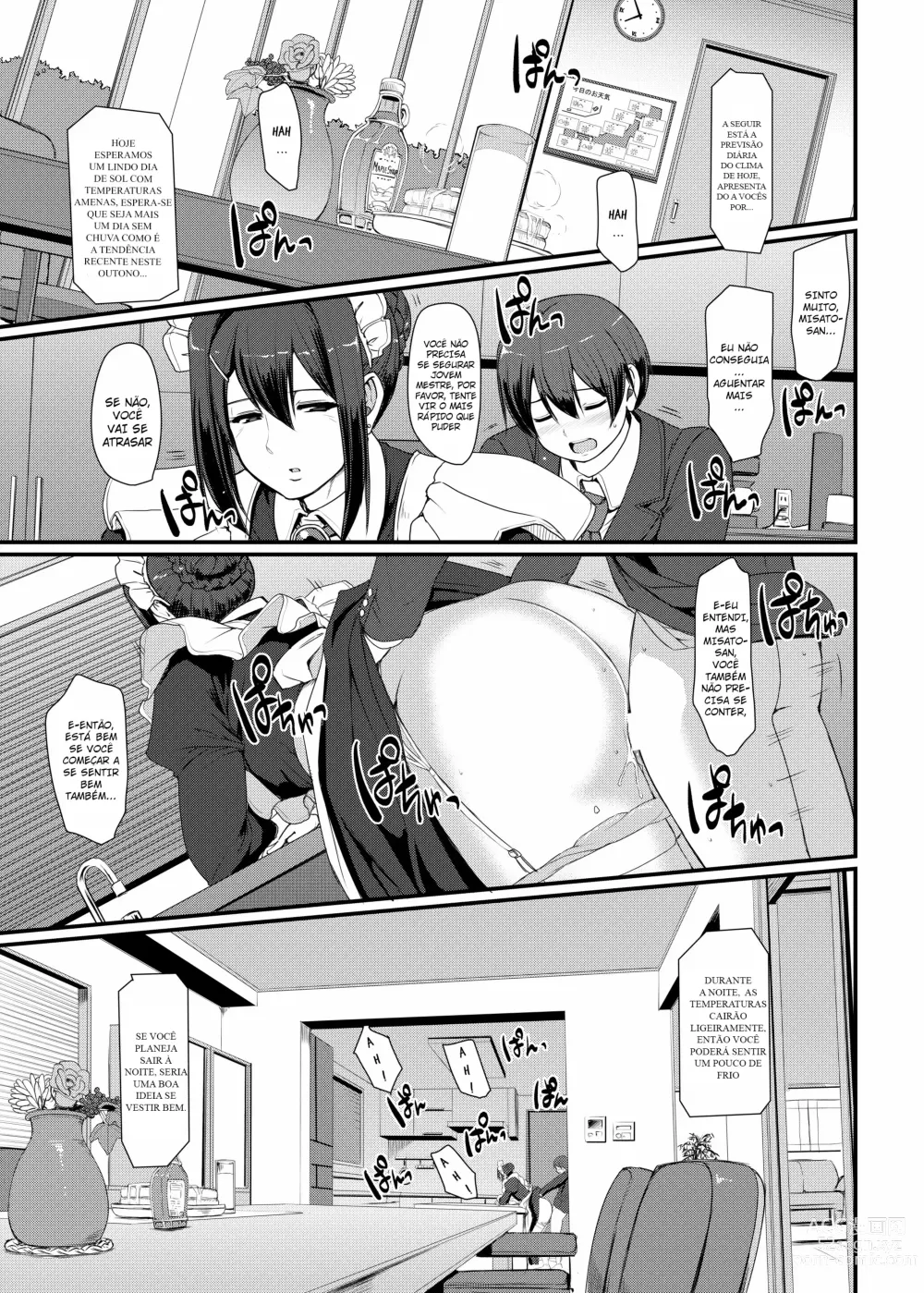 Page 2 of doujinshi Maid no Oshigoto. III