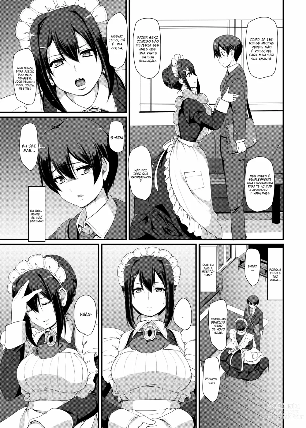 Page 16 of doujinshi Maid no Oshigoto. III