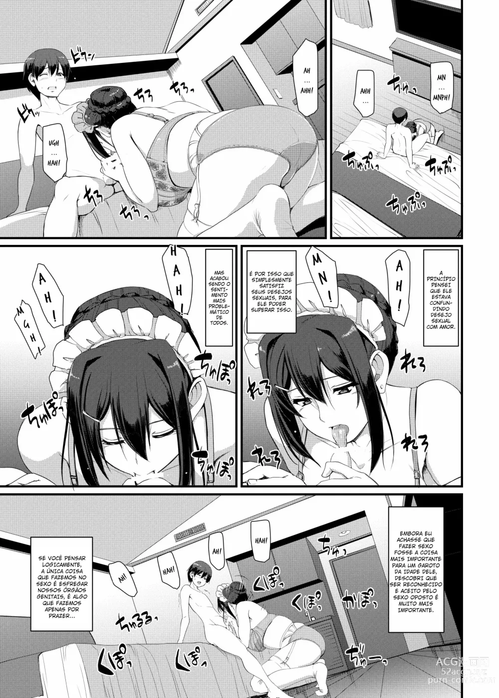 Page 18 of doujinshi Maid no Oshigoto. III