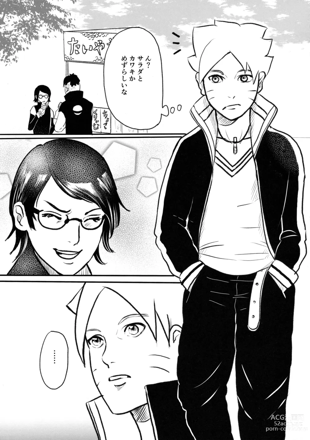 Page 20 of doujinshi Baka to Boruto to Shannaro