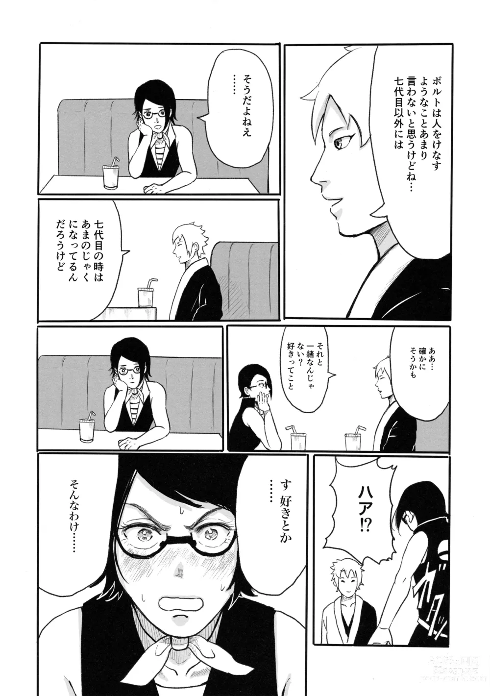 Page 25 of doujinshi Baka to Boruto to Shannaro