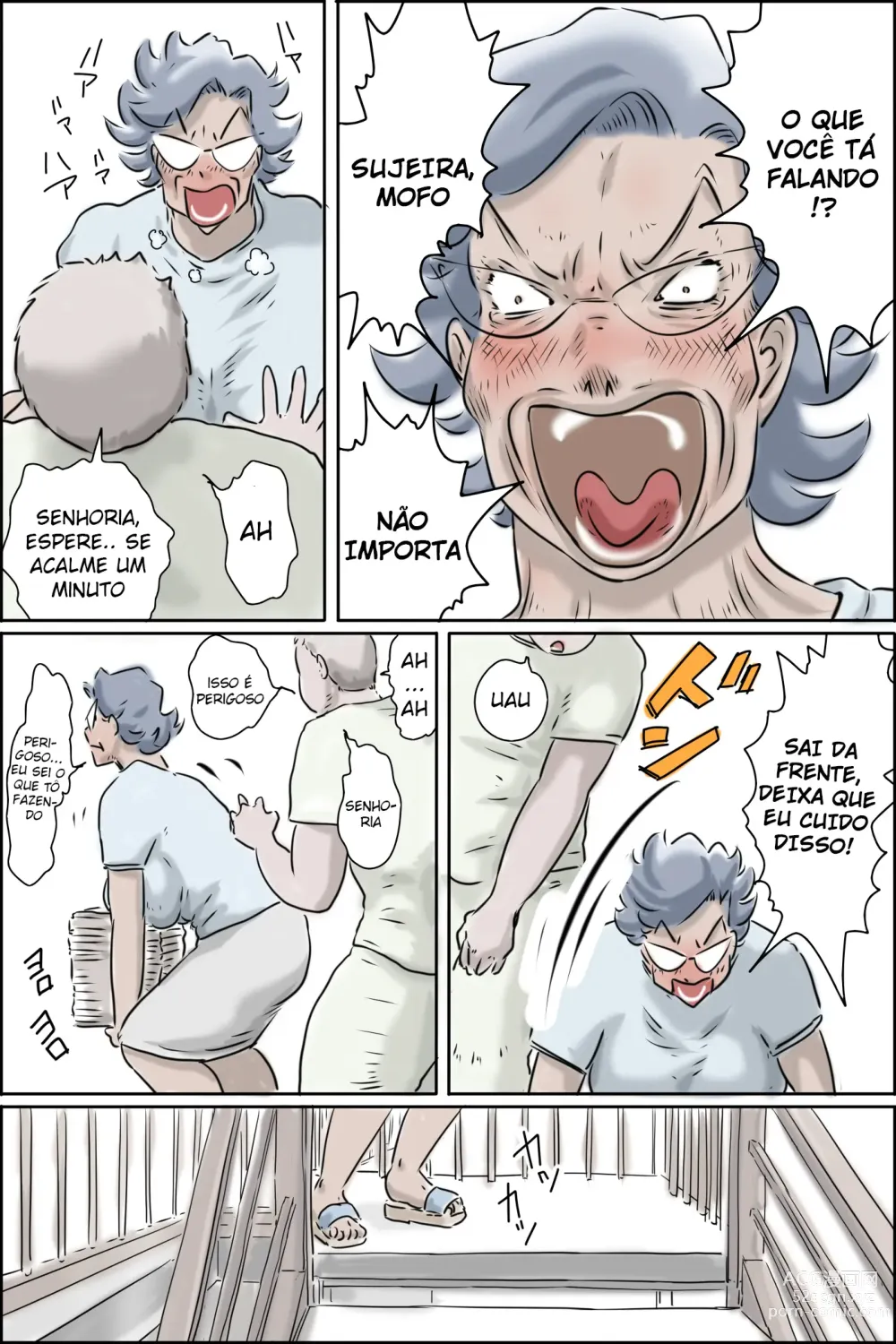 Page 9 of doujinshi Senhoria esta chamando - Edição explosão de delírios