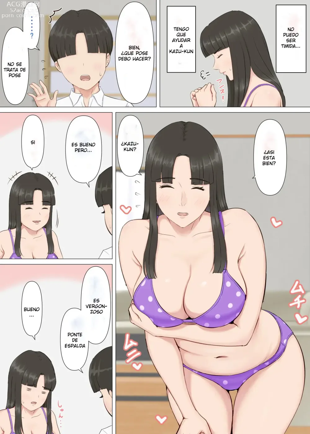 Page 17 of doujinshi Kazu-kun to mama