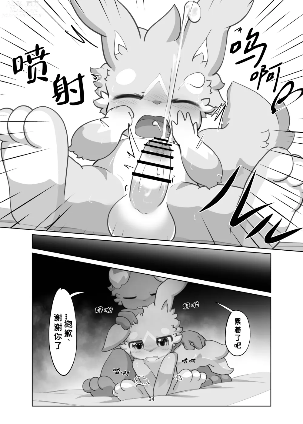 Page 34 of doujinshi 炼金术士所欲之物