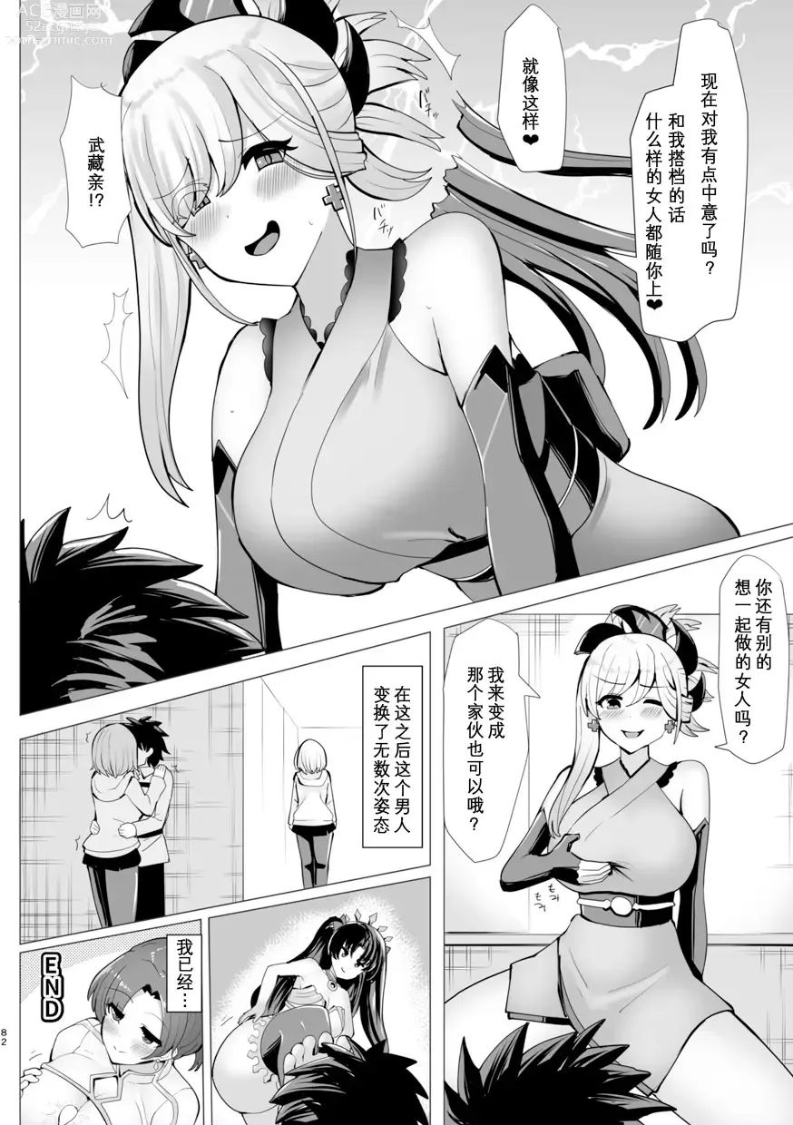 Page 83 of doujinshi TSFGO Tasha-kei TSF Anthology