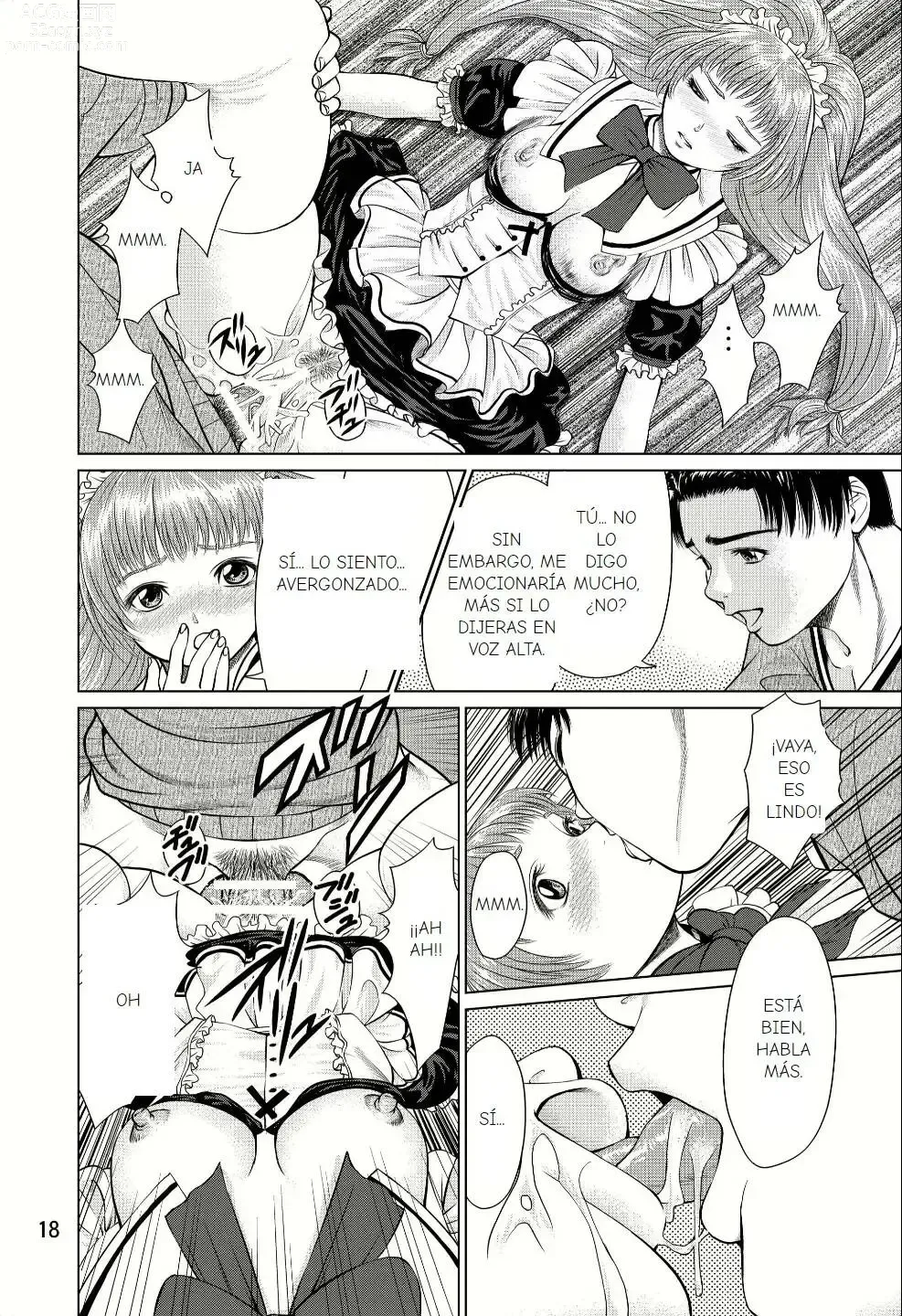 Page 18 of doujinshi Ookami no Esa -Yoru Gohan-