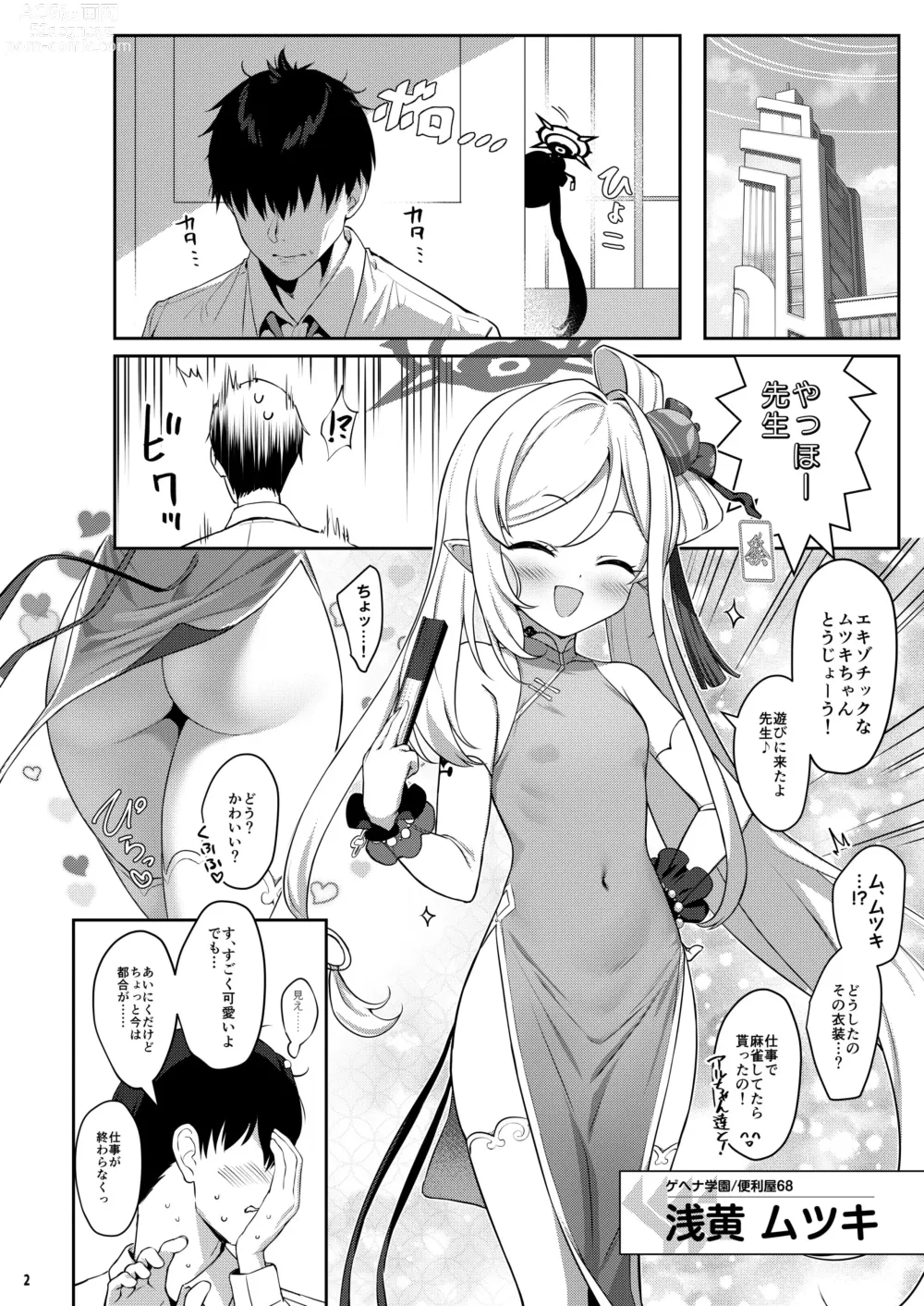 Page 2 of doujinshi Muchuhime