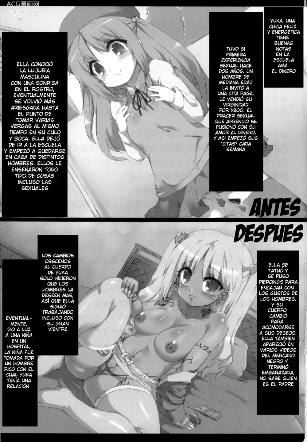 Page 2 of doujinshi Yuka the Slut - Cultural Exchange Time