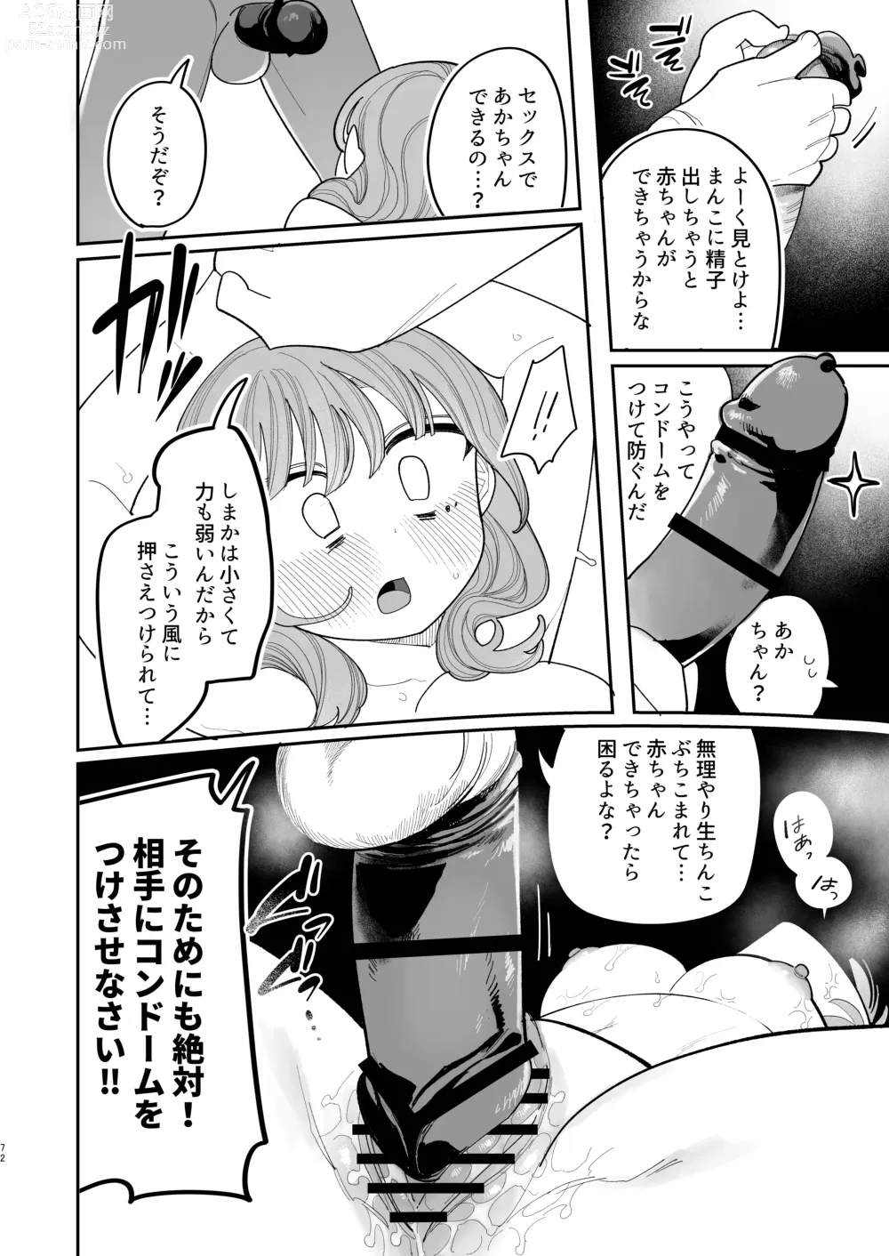 Page 74 of doujinshi Saimin!! Moto Kano Muchi Muchi Daisakusen