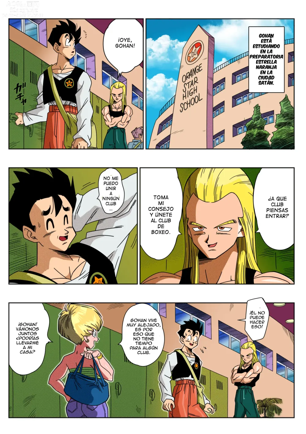 Page 3 of doujinshi 01 Triangulo Amoroso - Gohan y Erasa