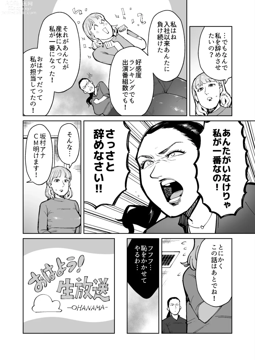 Page 4 of manga Douryou no Wana de Koukai Dappun Shita Hitozuma Joshi Announcer