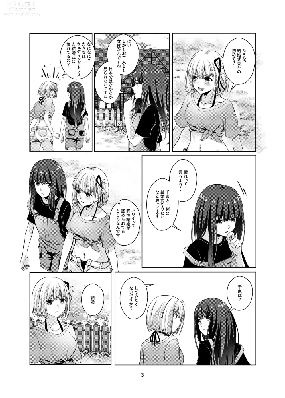 Page 4 of doujinshi Watashi no Yome ni Narimasenka?