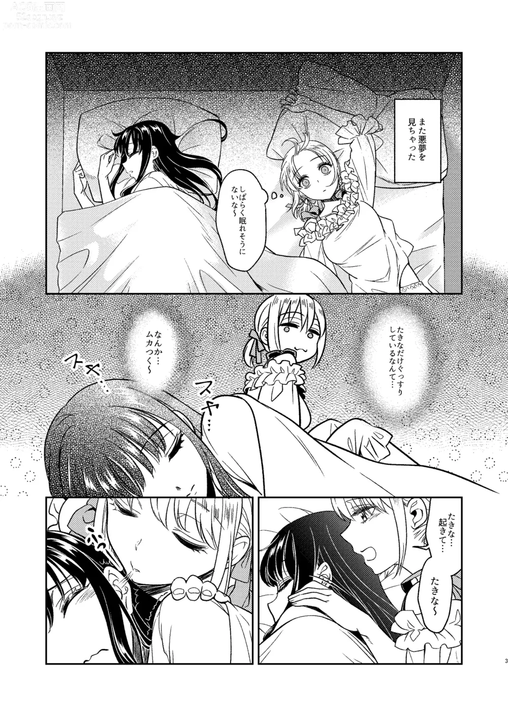 Page 3 of doujinshi Toaru First  no Nekashitsukekata