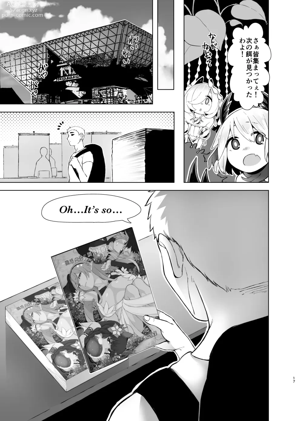 Page 17 of doujinshi Kowaku no Mori