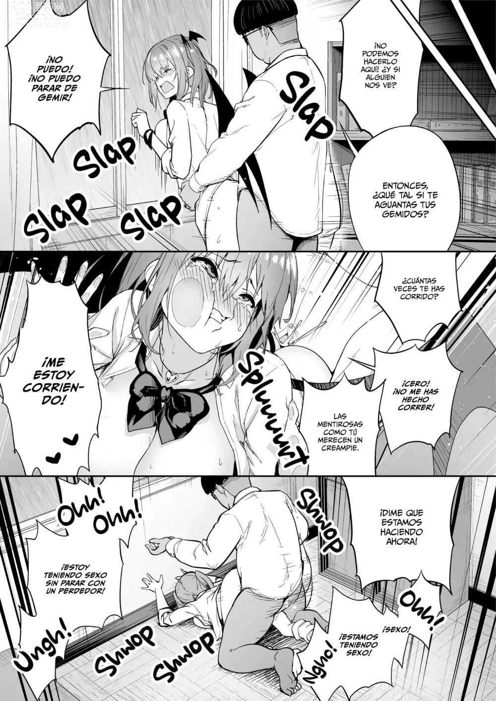 Page 44 of doujinshi Namaiki Gal O Succubus Ni Shite Oshioki Shitatta Ken