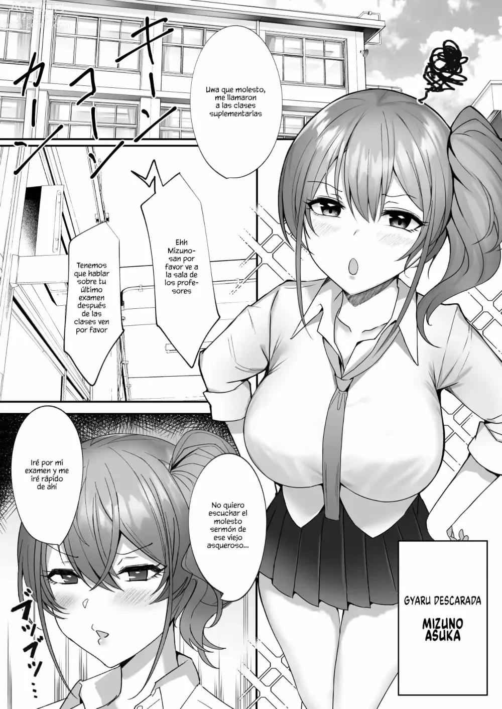 Page 3 of doujinshi Clases de recuperacion e impregnacion para una gyaru insolente con enormes pechos