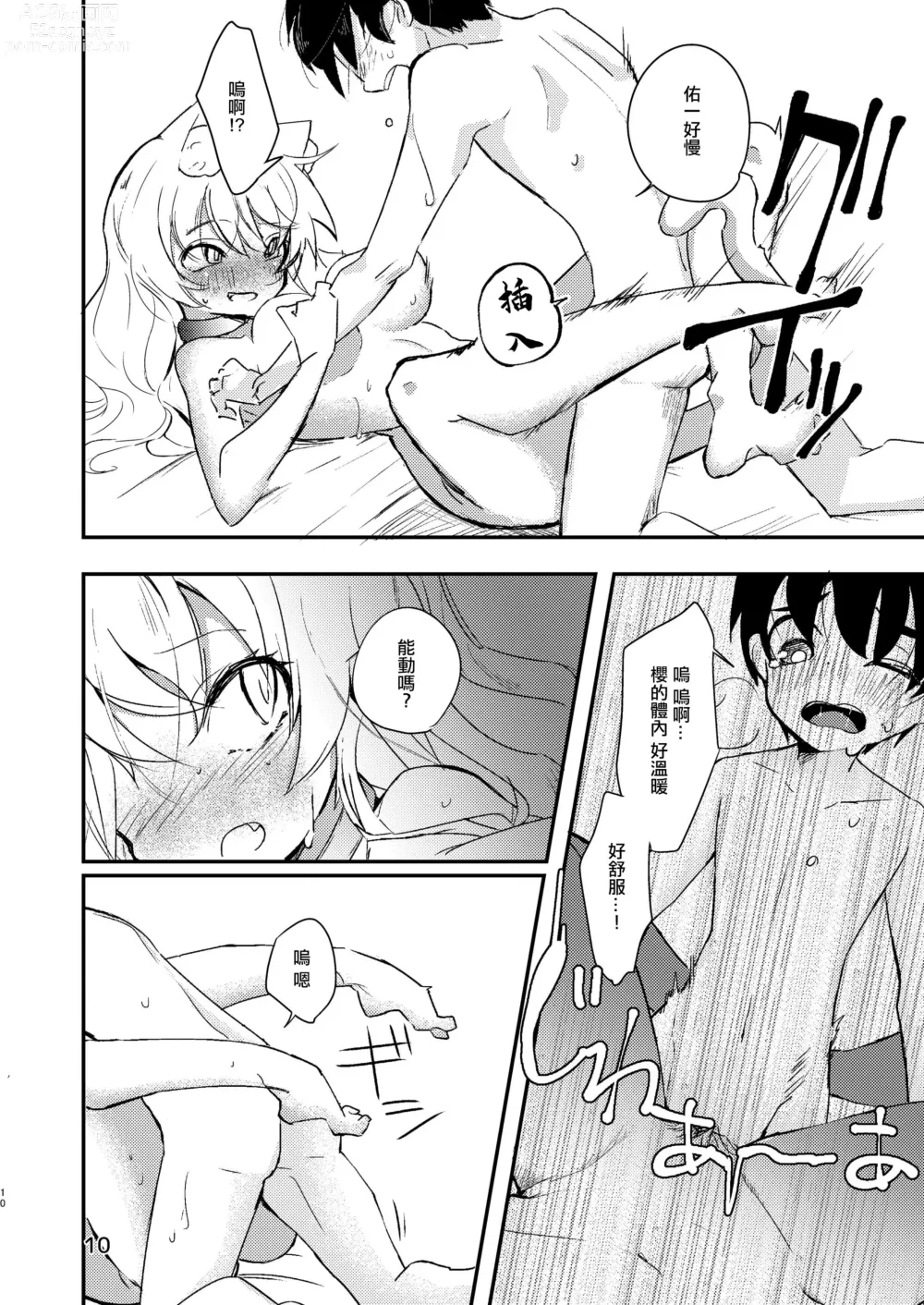 Page 9 of doujinshi Ongaeshi no Neko