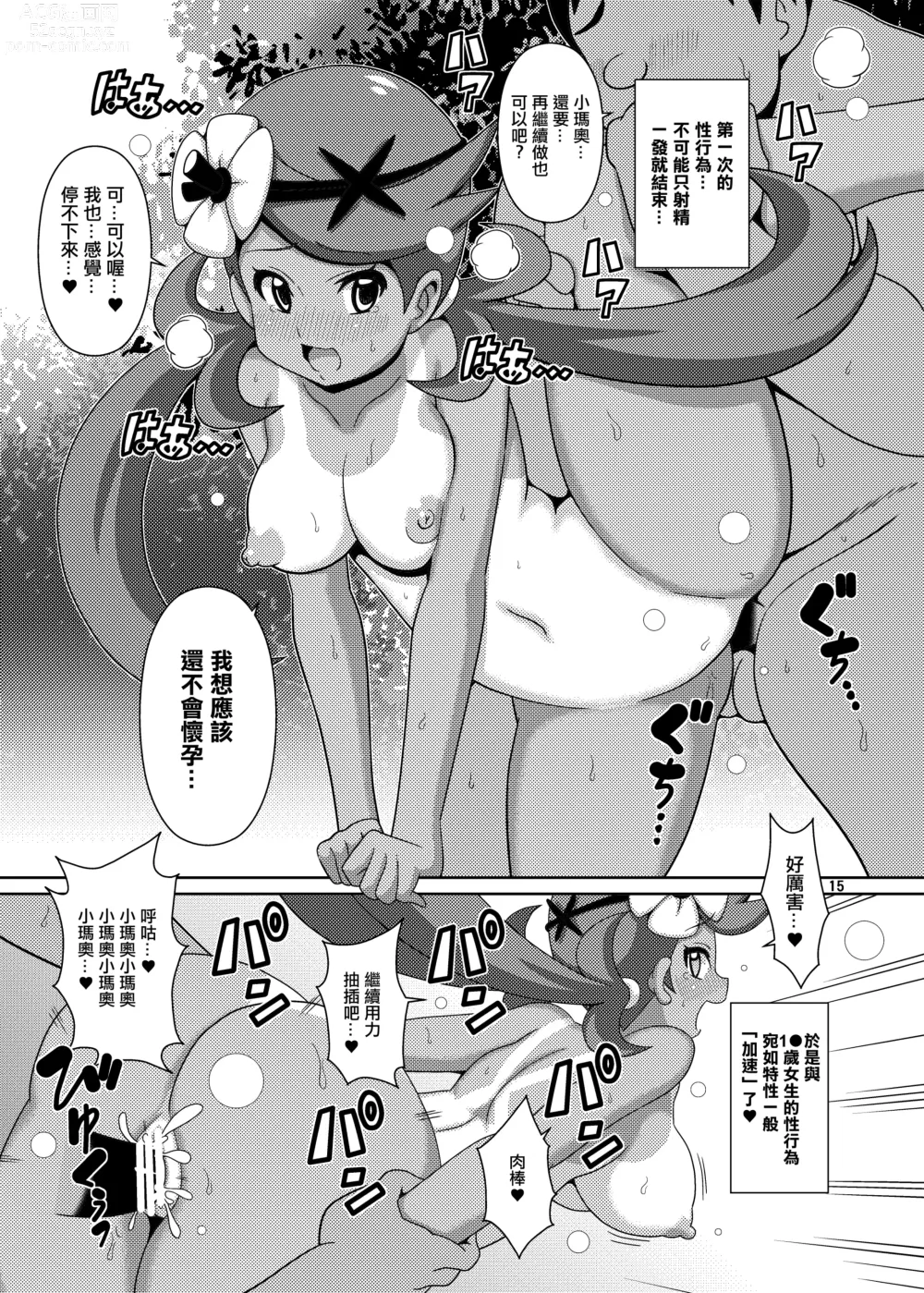 Page 15 of doujinshi Mao-chan no Hon