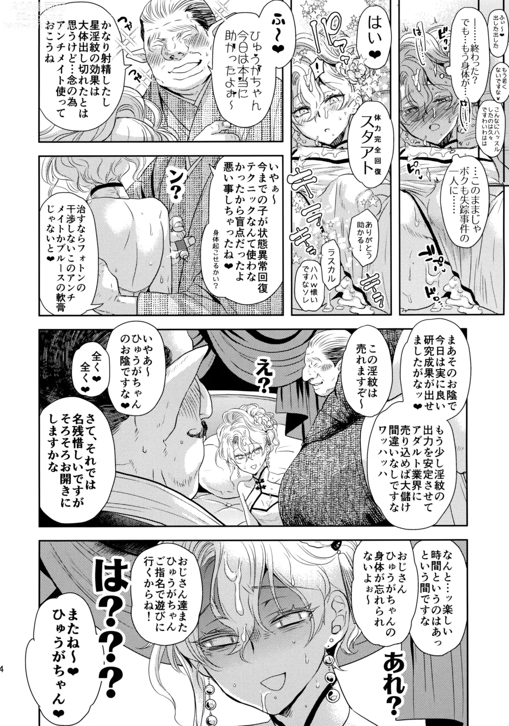 Page 23 of doujinshi Kou Miete Technique ni wa Jishin ga Arimasu!