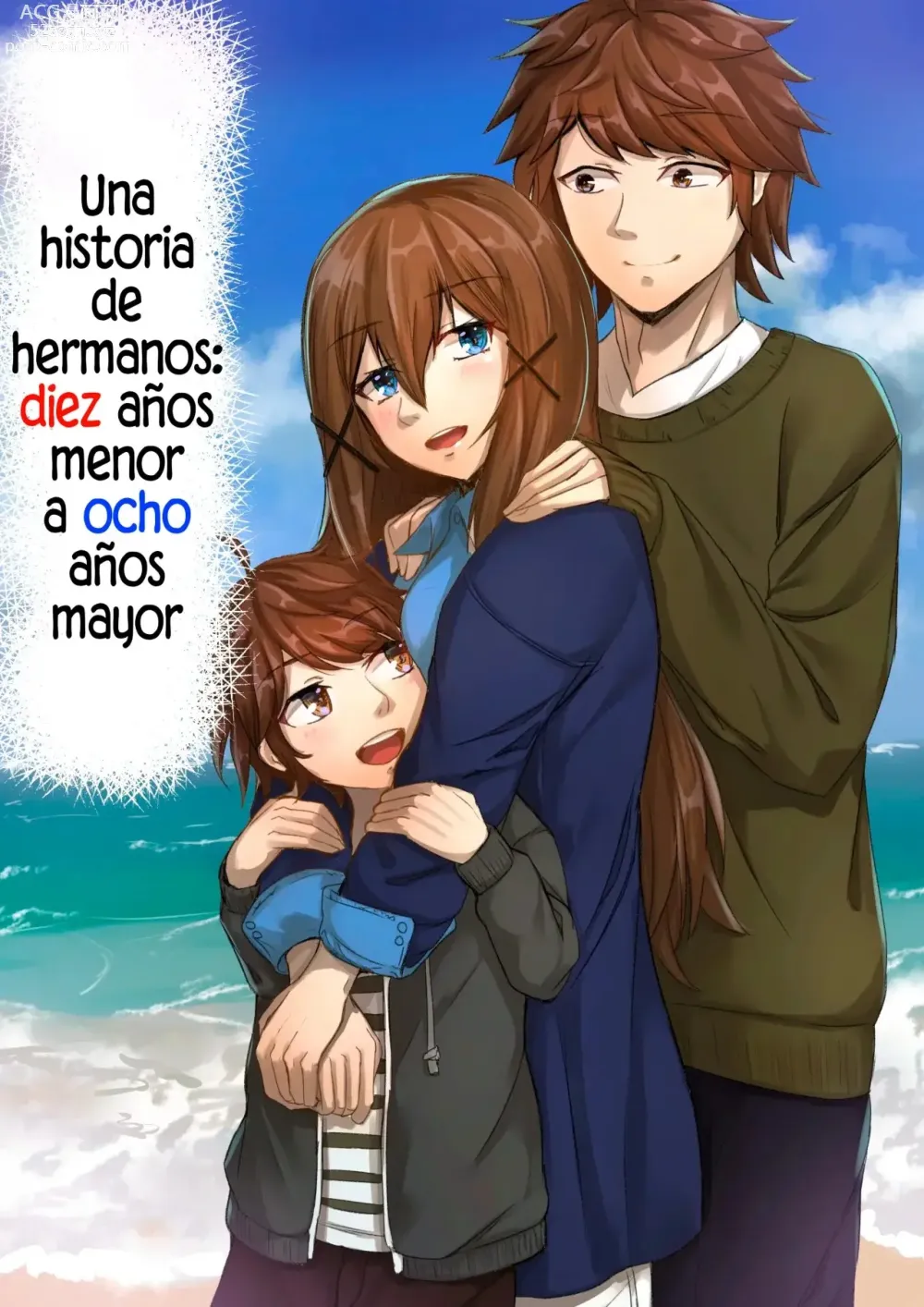 Page 1 of doujinshi Una historia de hermanos: diez años menor a ocho años mayor