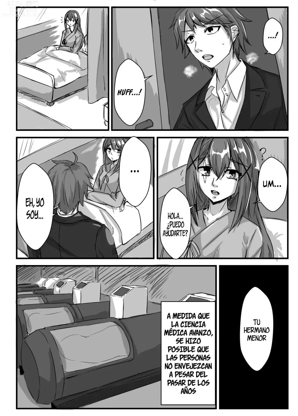 Page 4 of doujinshi Una historia de hermanos: diez años menor a ocho años mayor