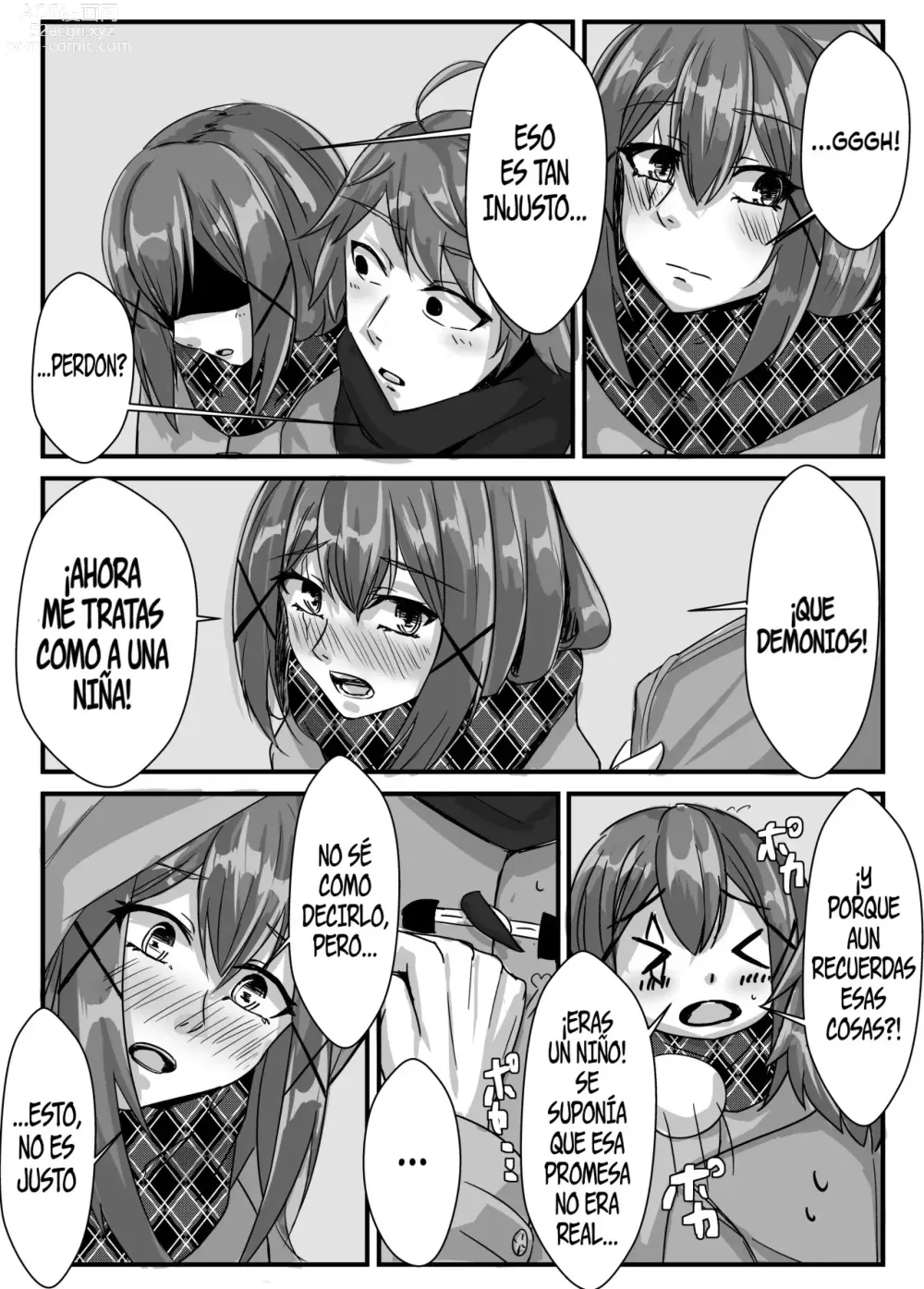 Page 56 of doujinshi Una historia de hermanos: diez años menor a ocho años mayor