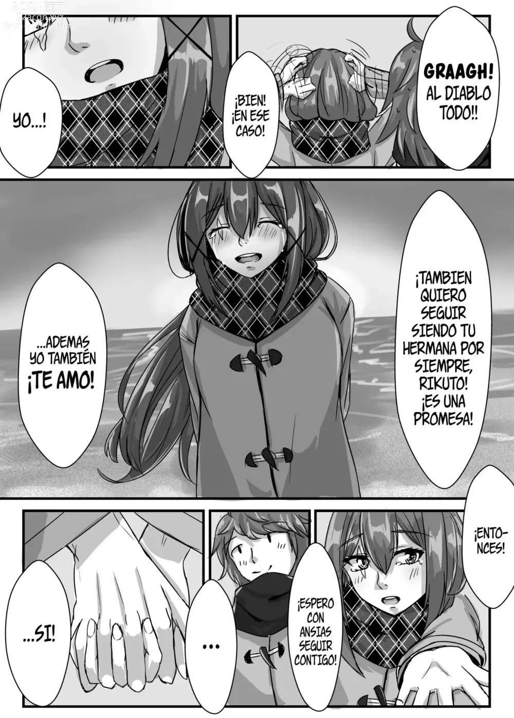 Page 57 of doujinshi Una historia de hermanos: diez años menor a ocho años mayor