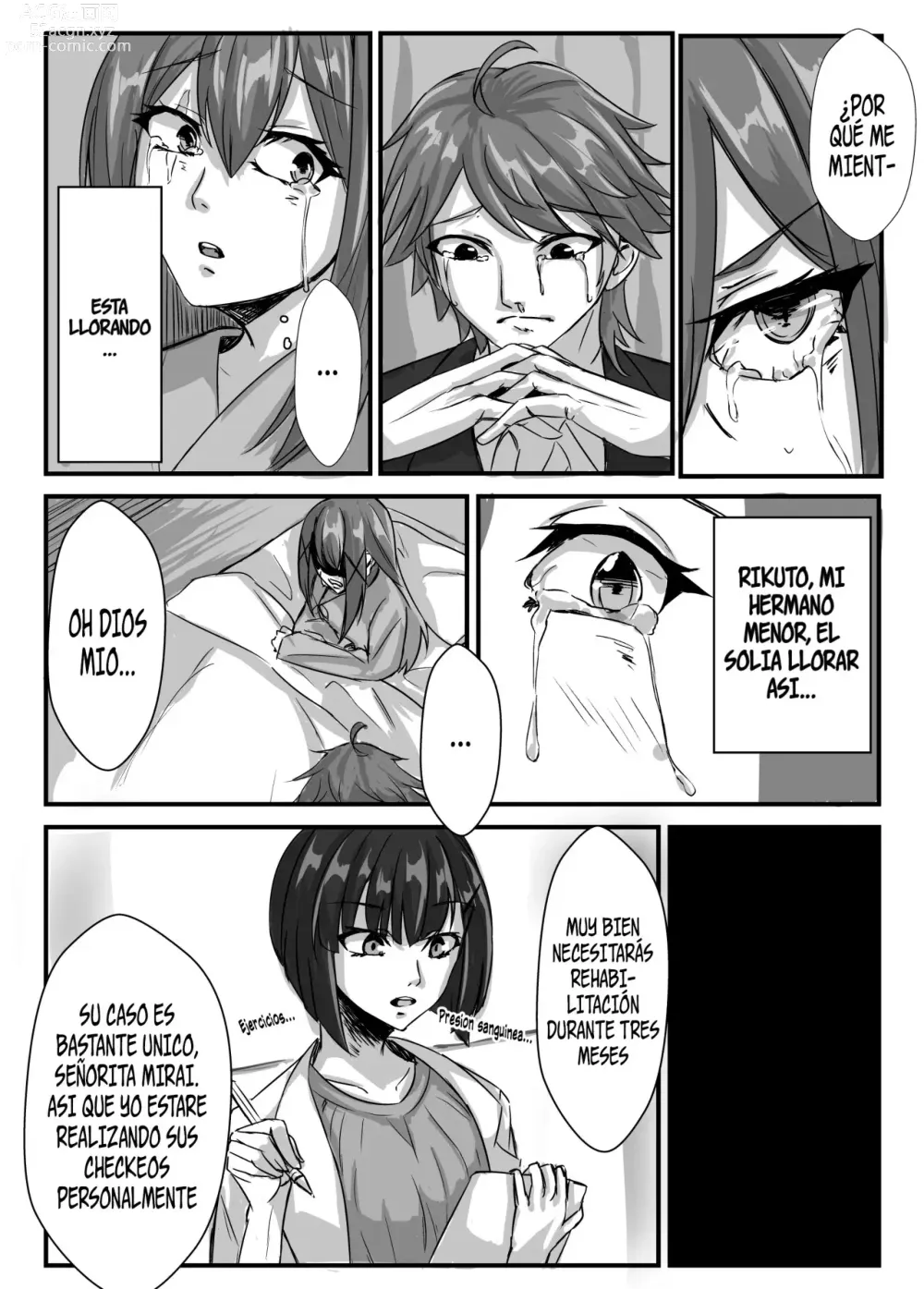 Page 9 of doujinshi Una historia de hermanos: diez años menor a ocho años mayor