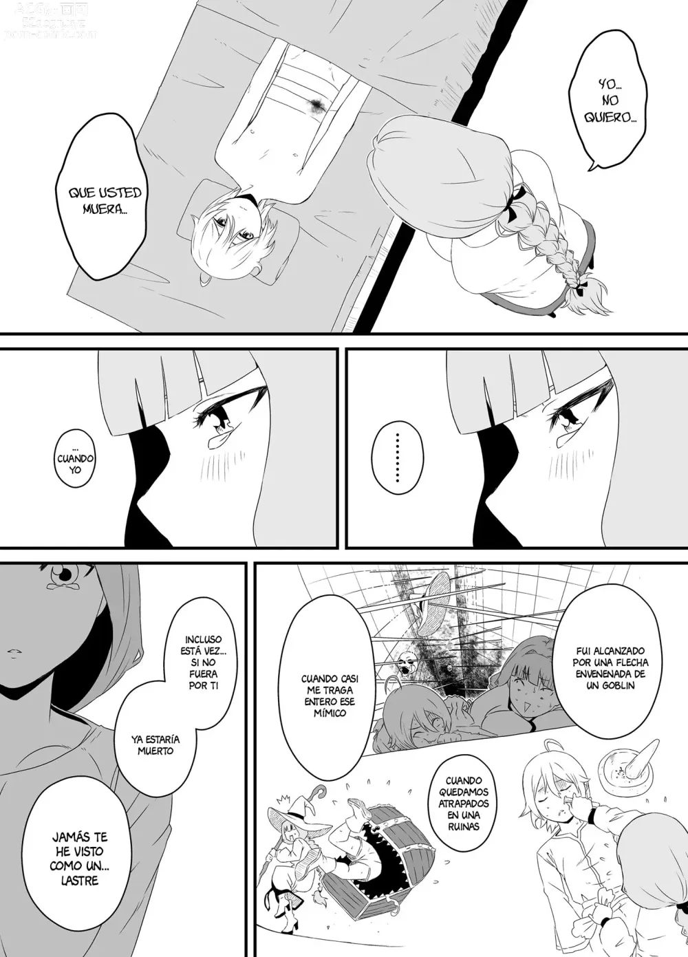 Page 6 of doujinshi Kaifuku Mahou o Kimete Kozukuri Shimakutta Kekka Sekai o Sukueru Kurai Tsuyoku Natta Hanashi.