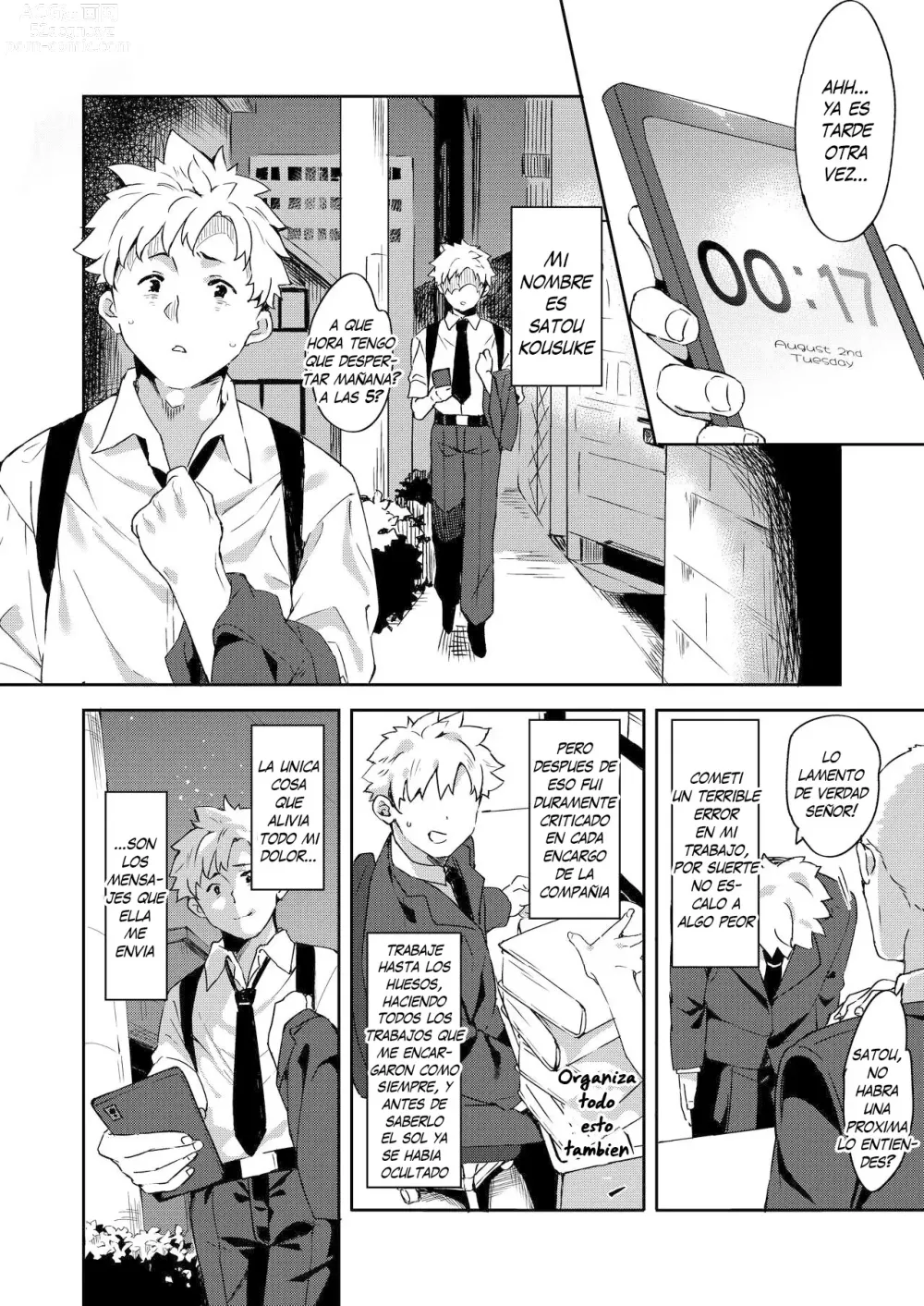 Page 3 of doujinshi Mi Compañera de la Universidad me Devuelve mi Amabilidad