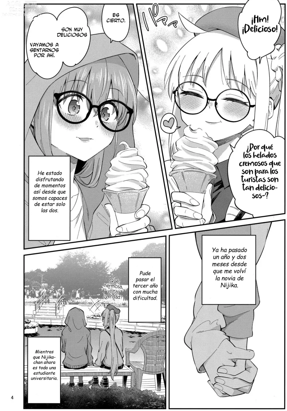 Page 3 of doujinshi Derritiendo tu corazón con cariño