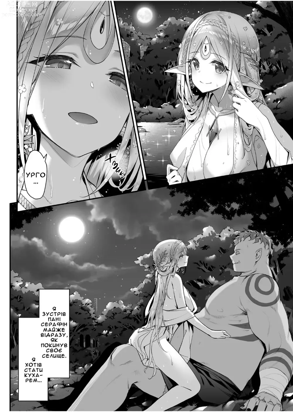 Page 3 of doujinshi Хтива ельфійка покохала огра