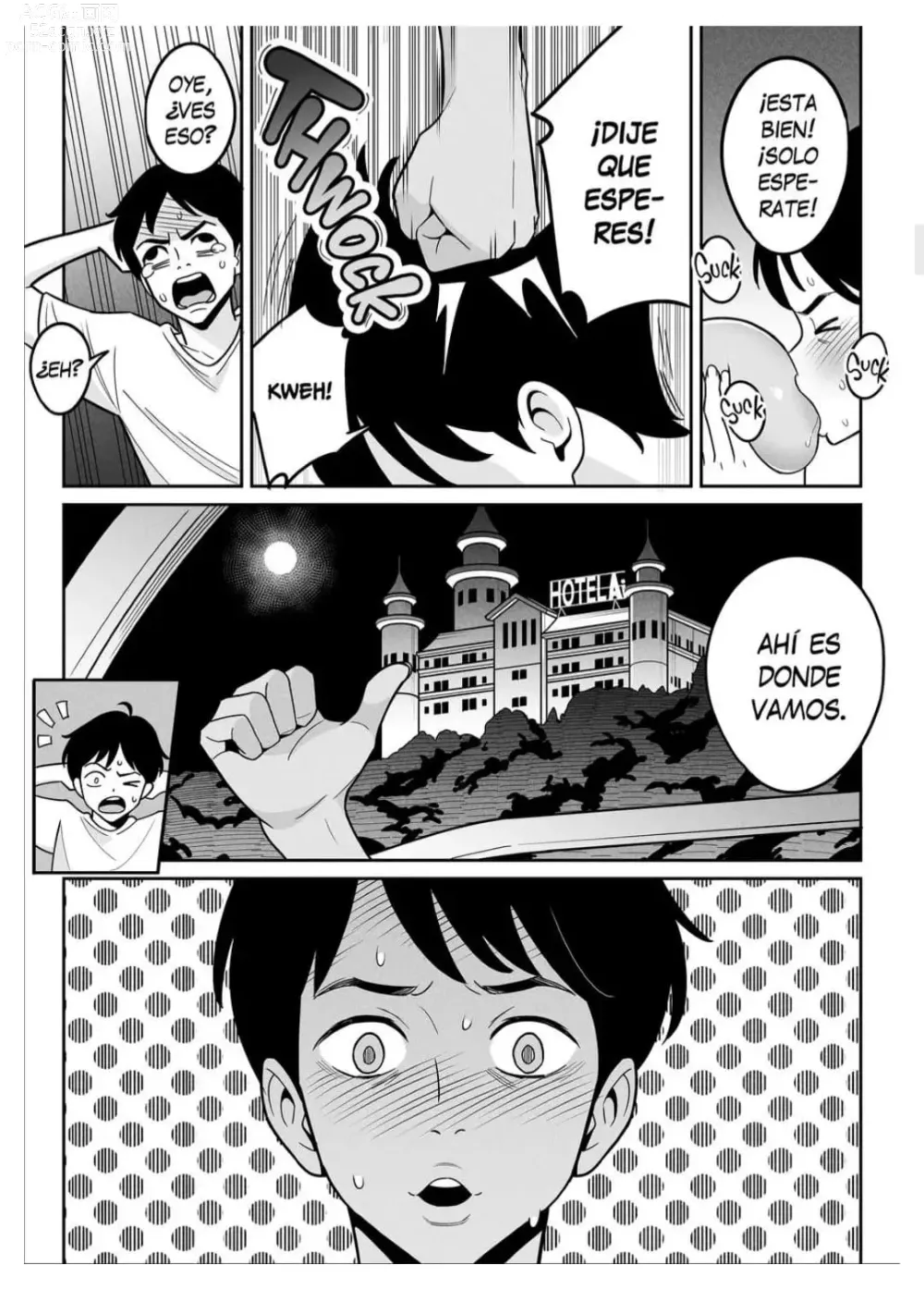 Page 14 of doujinshi El Viaje de la Camionera Gal y el Chico Fugitivo Hacia la Edad Adulta