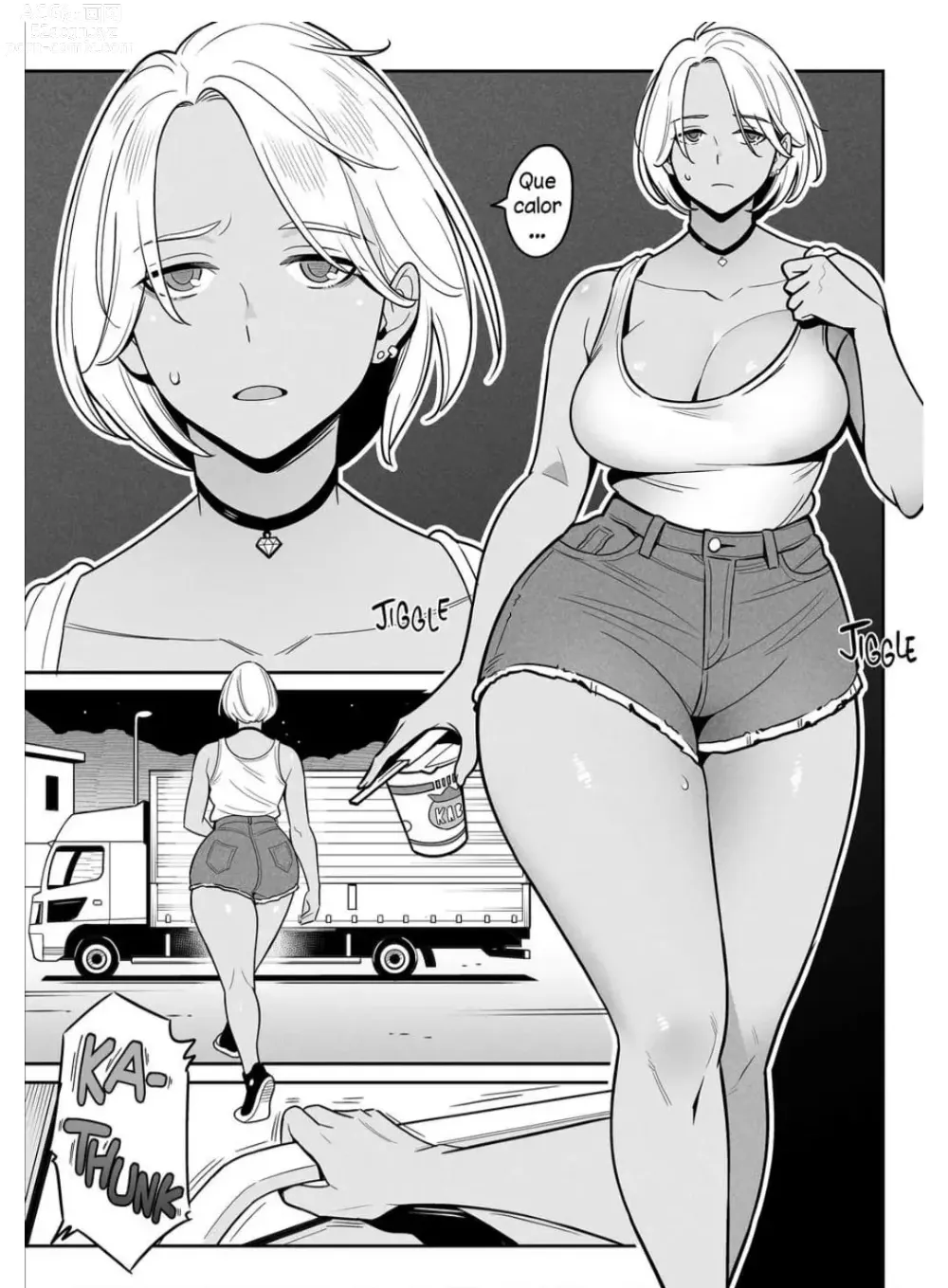 Page 3 of doujinshi El Viaje de la Camionera Gal y el Chico Fugitivo Hacia la Edad Adulta