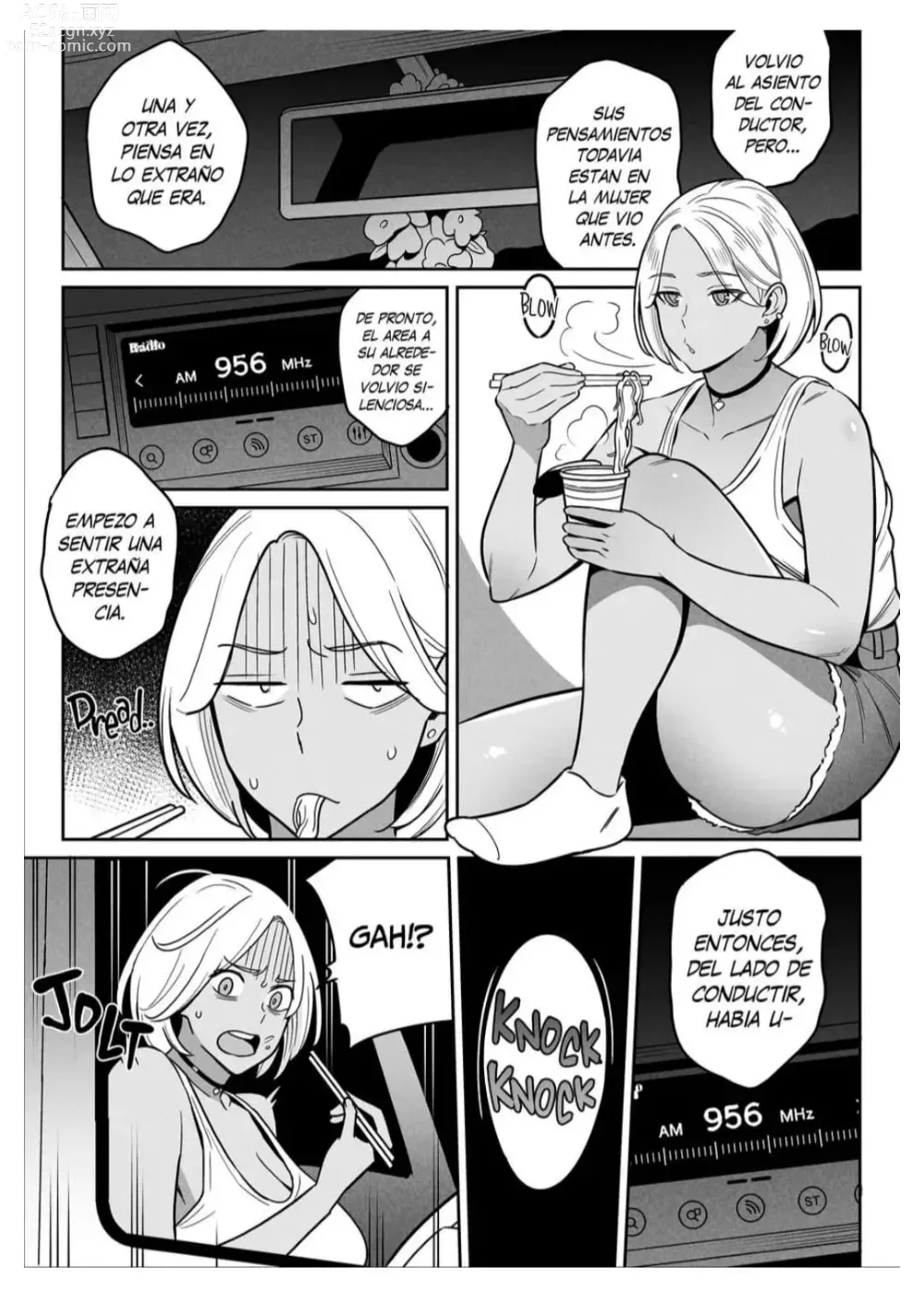 Page 4 of doujinshi El Viaje de la Camionera Gal y el Chico Fugitivo Hacia la Edad Adulta