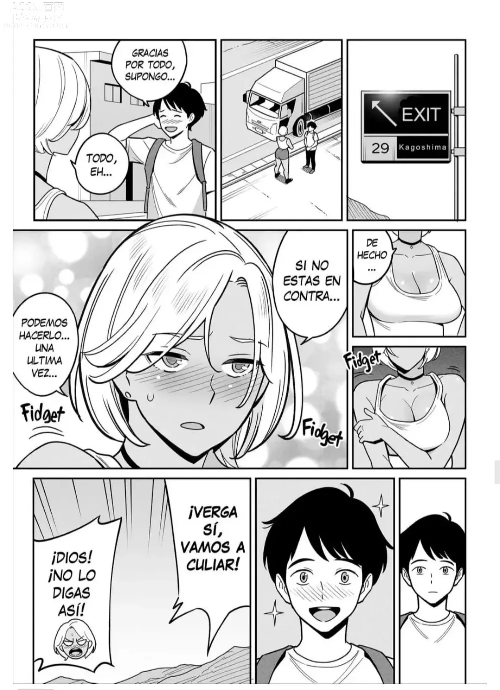 Page 41 of doujinshi El Viaje de la Camionera Gal y el Chico Fugitivo Hacia la Edad Adulta