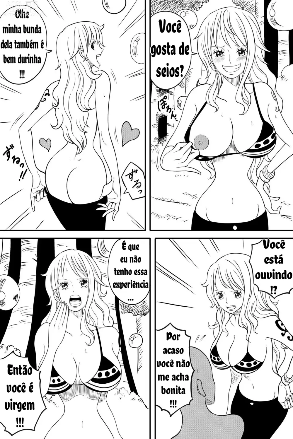 Page 4 of doujinshi O Cotidiano de uma mulher pirata