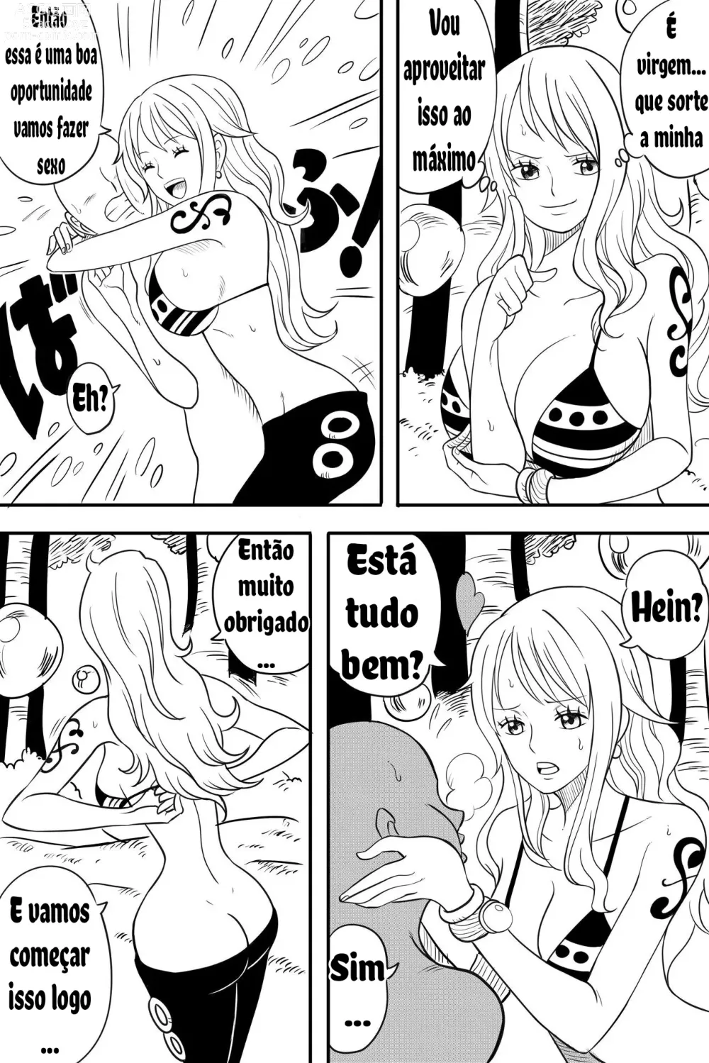 Page 5 of doujinshi O Cotidiano de uma mulher pirata