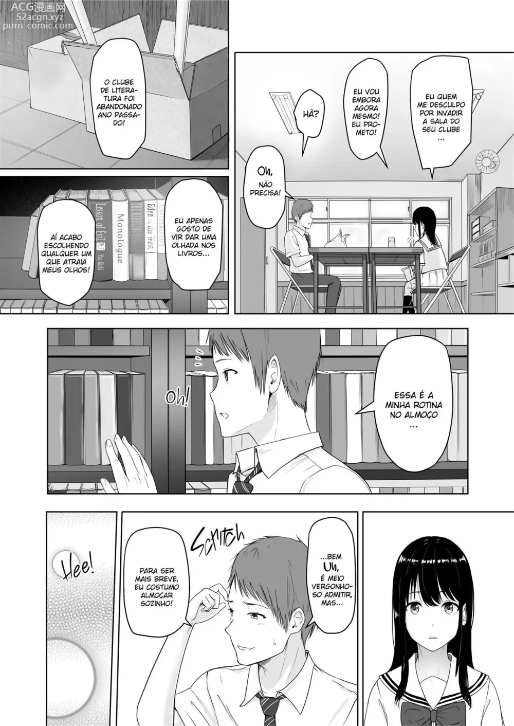 Page 8 of doujinshi For Your Sake.