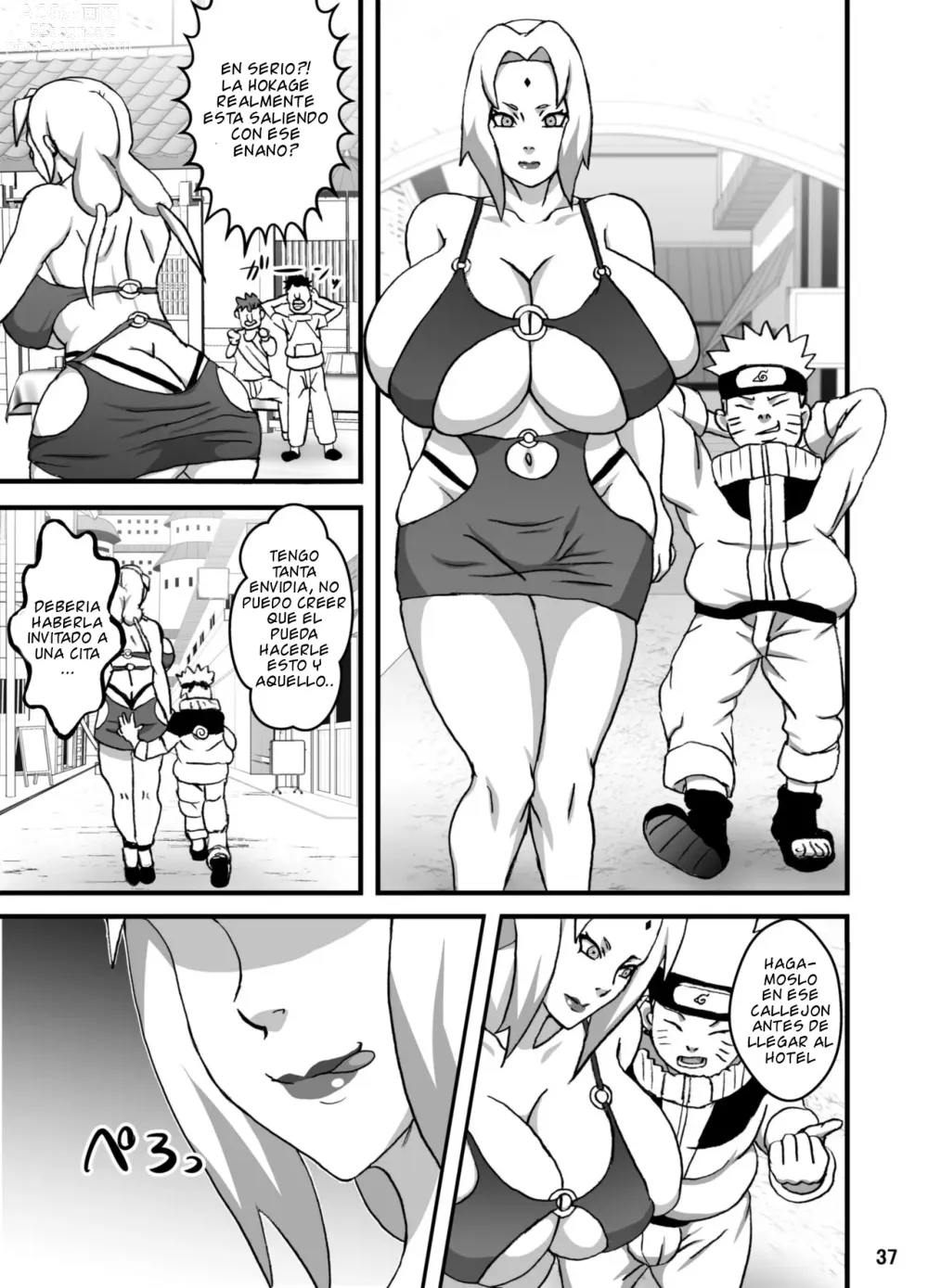 Page 37 of doujinshi ToroTsuna Hokage Horegusuri no Nan no Maki